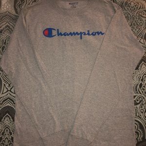 Unisex Champion long sleeve shirt